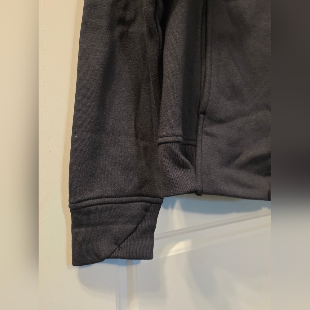 NWT All In Motion Women's Black Fleece Full Zip Hoodie Sweatshirt - Picture 4 of 10
